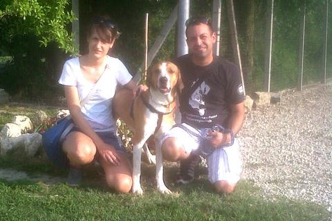 Zain con la nuova famiglia